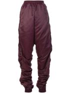 Y / Project Oversized Tapered Sweat Pants - Pink & Purple