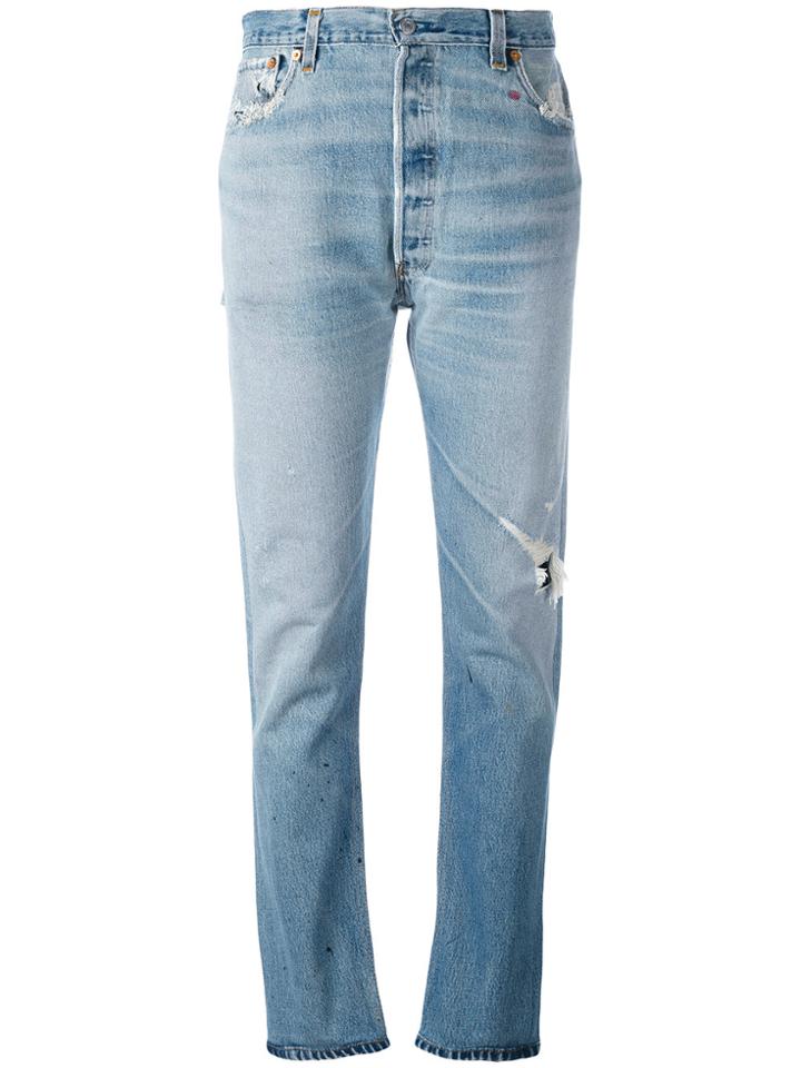 Levi's Ripped Trim Jeans - Blue