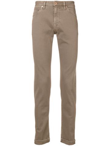 Pt05 Skinny Trousers - Brown