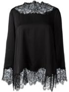 Ermanno Scervino Lace Trim Blouse