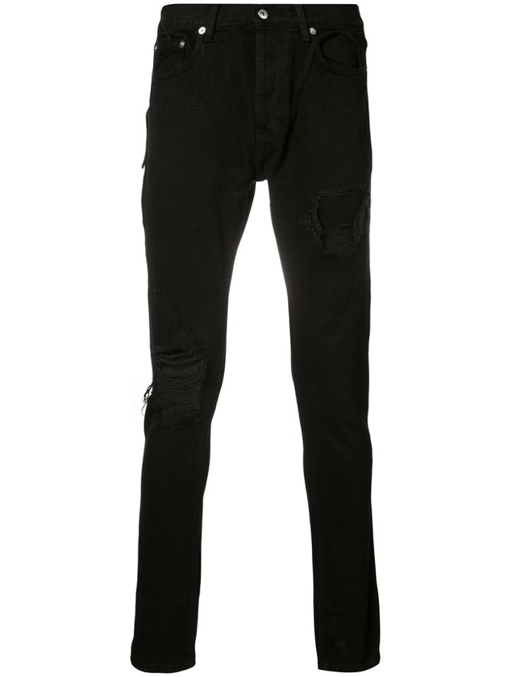Mr. Completely Distressed Skinny Jeans - Unavailable
