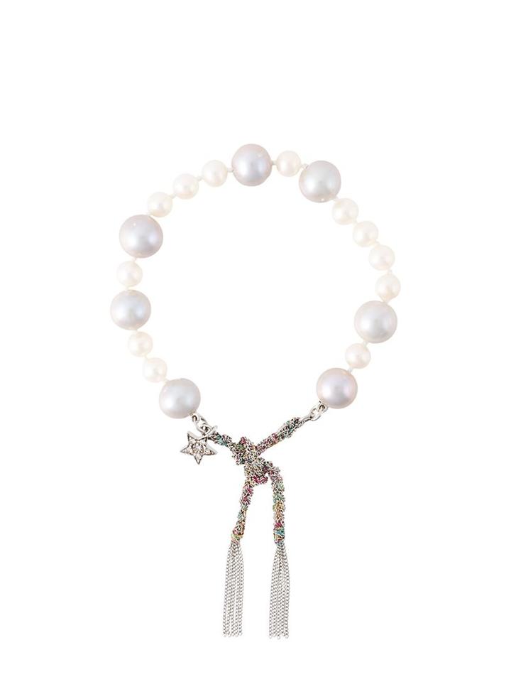 Carolina Bucci 18kt White Gold 'superstellar' Pearl Bracelet