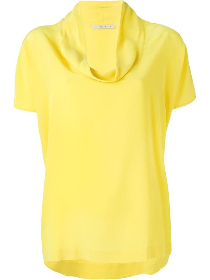 Etro Cowl Neck Top