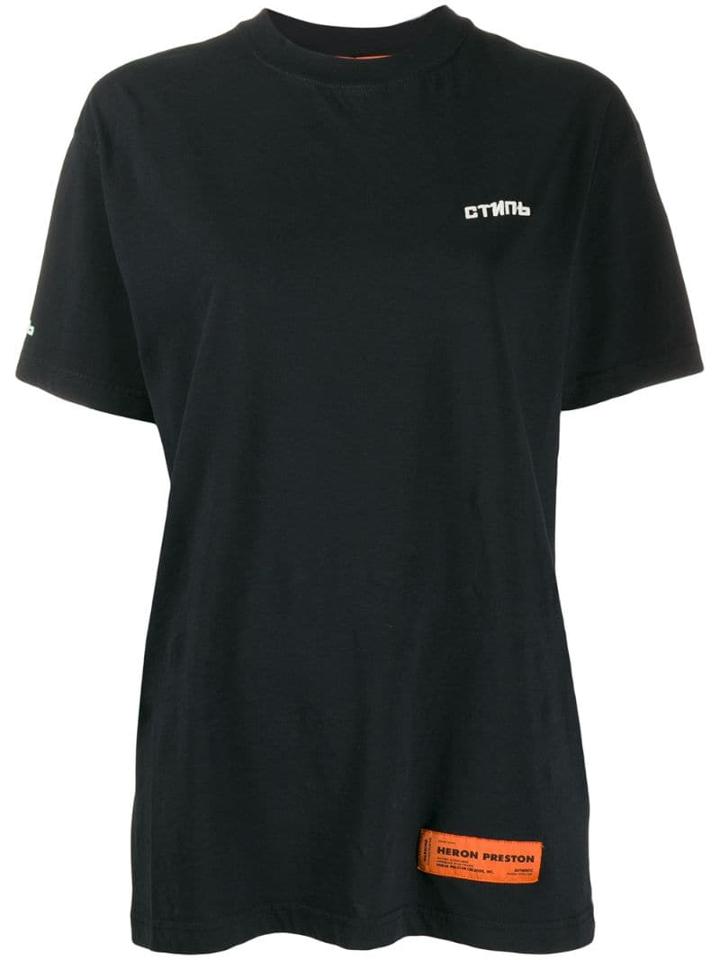 Heron Preston Logo T-shirt - Black