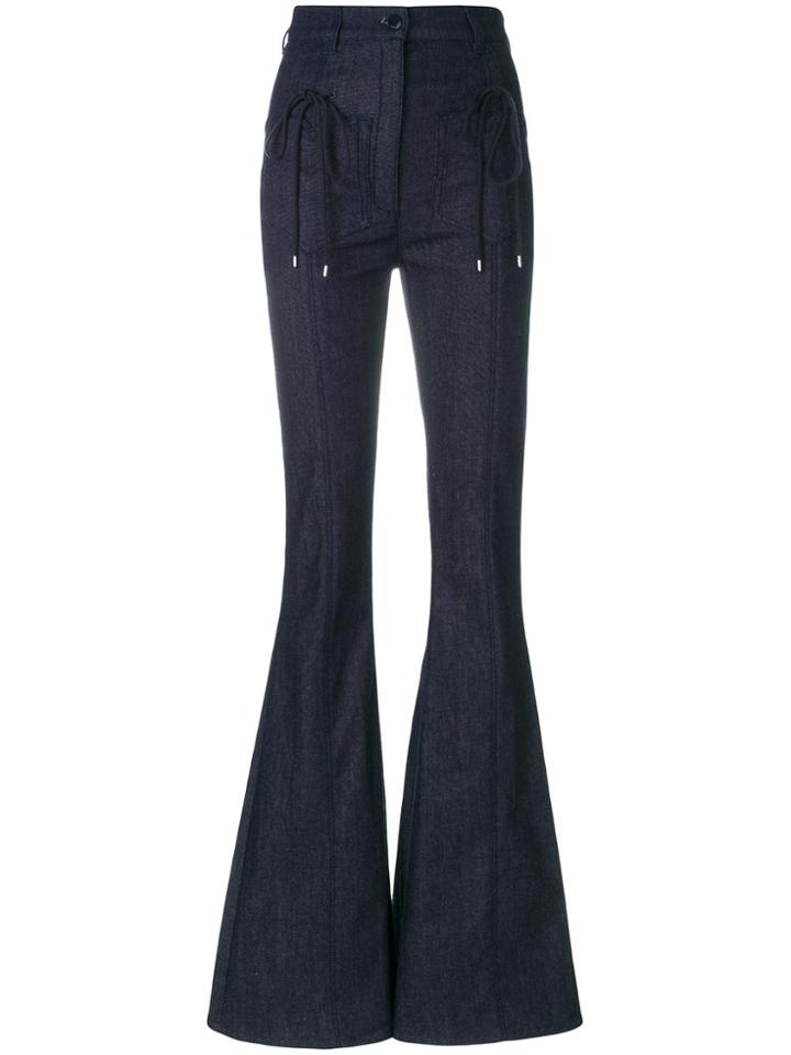 Nina Ricci Flared Jeans - Blue
