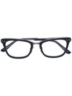 Bottega Veneta Eyewear - Square Frame Glasses - Women - Acetate/metal (other) - 50, Black, Acetate/metal (other)