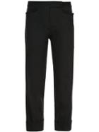 Simone Rocha Cropped Tapered Trousers - Black