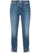 7 For All Mankind - Roxanne Skinny Jeans - Women - Cotton/spandex/elastane - 27, Blue, Cotton/spandex/elastane