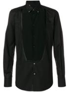 Dolce & Gabbana Bib Front Shirt - Black