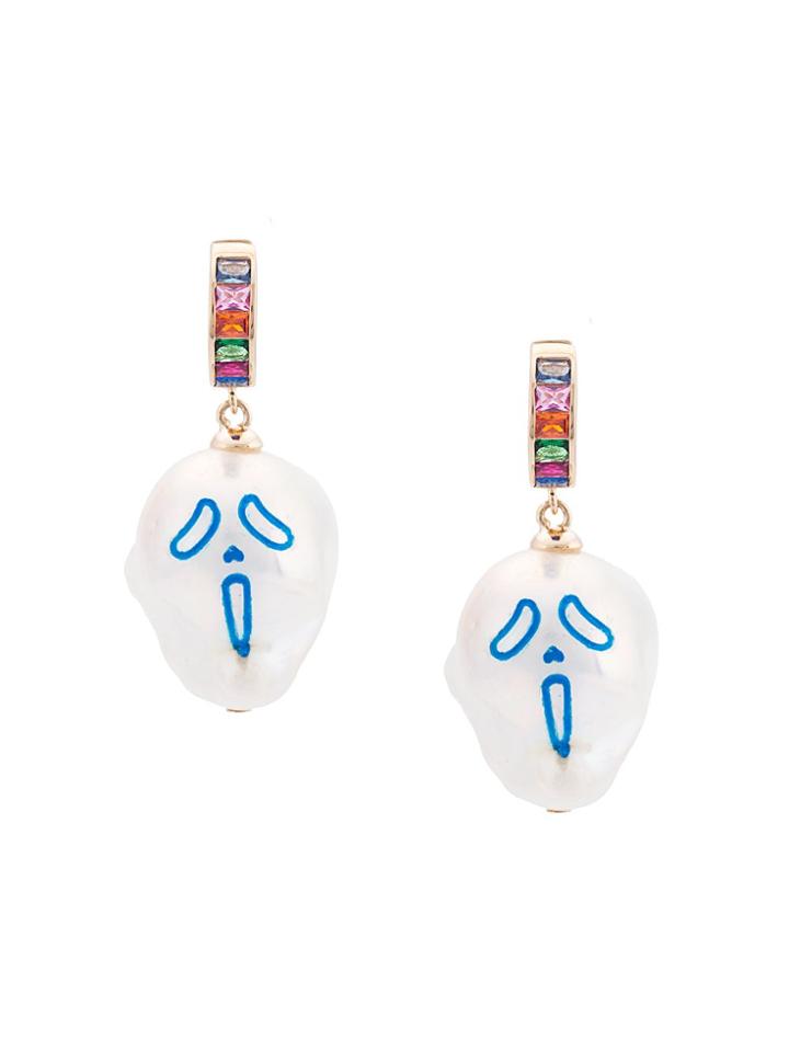 Jiwinaia Urlo Earrings - Blue