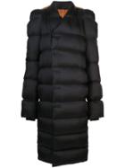 Rick Owens New Duvet Padded Coat - Black