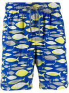 Ermenegildo Zegna Sea-life Shorts - Blue