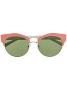 Marni Eyewear Cat Eye Sunglasses - Pink