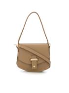 Sarah Chofakian - Shoulder Bag - Women - Goat Skin - One Size, Nude/neutrals, Goat Skin