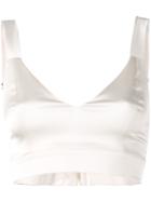 Murmur Zip Up Tank Top, Women's, Size: 38, Nude/neutrals, Spandex/elastane/acetate/polyimide
