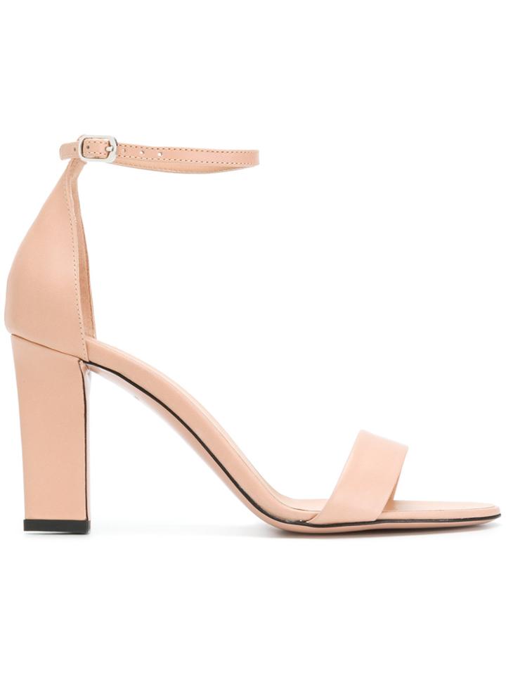 Victoria Beckham Classic Sandals - Pink & Purple