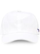 Maison Kitsuné Baseball Cap, Men's, White, Cotton/polyester