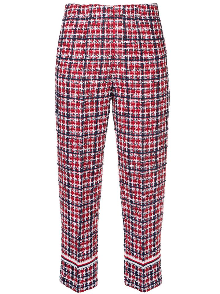 Coohem Spring Tweed Pants - Red