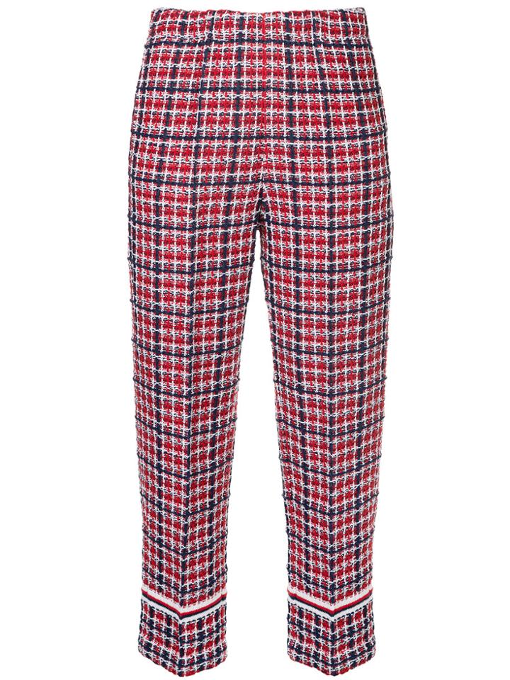 Coohem Spring Tweed Pants - Red
