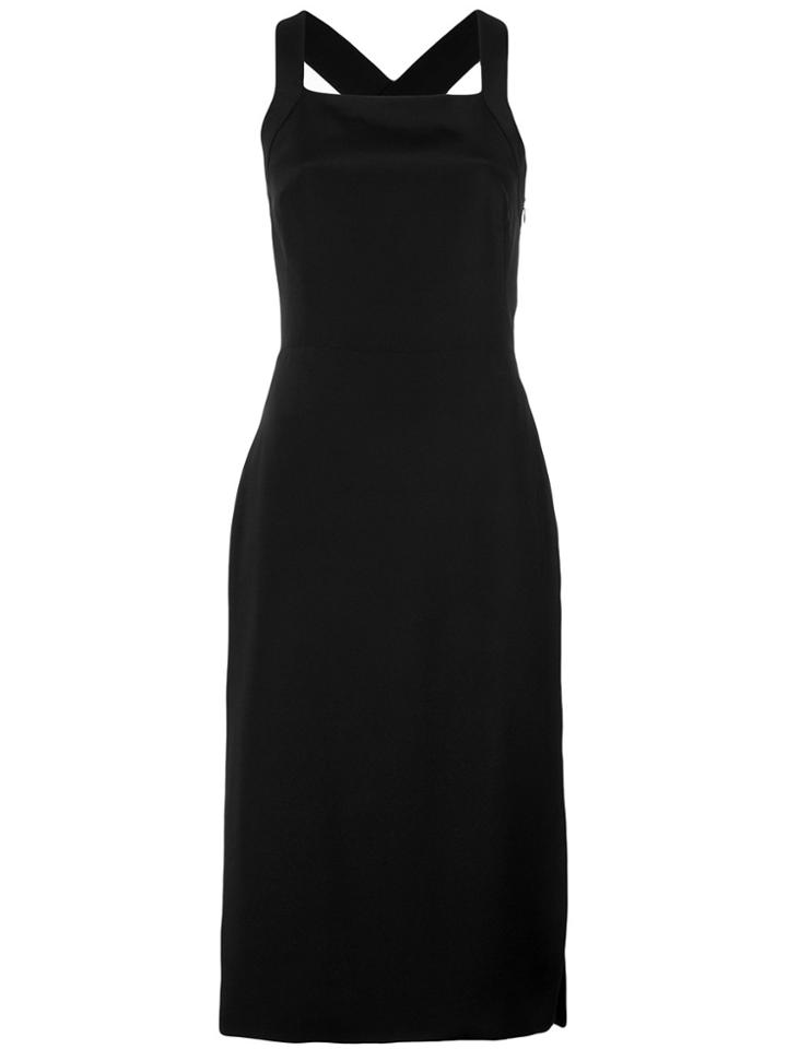 Andrea Marques Cut Out Midi Dress - Black
