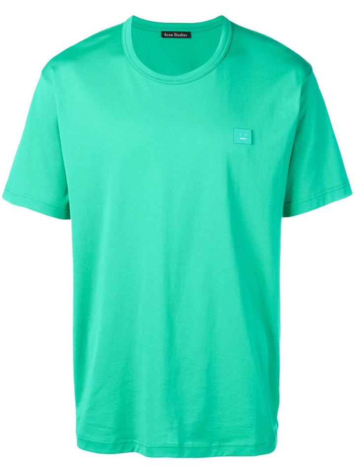 Acne Studios Nash Face T-shirt - Green