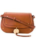 See By Chloé - Cross Body Bag - Women - Calf Leather/cotton - One Size, Brown, Calf Leather/cotton