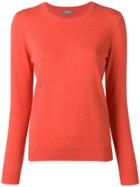 N.peal Round Neck Jumper - Orange