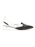 Studio Chofakian Pointed Toe Ballerinas - Black