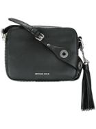 Michael Michael Kors Large 'brooklyn' Camera Crossbody Bag - Black