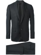 Caruso Two Piece Suit, Men's, Size: 50, Grey, Cupro/wool