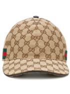 Gucci Original Gg Supreme Baseball Cap, Size: Large, Nude/neutrals, Polyester/cotton/polyamide