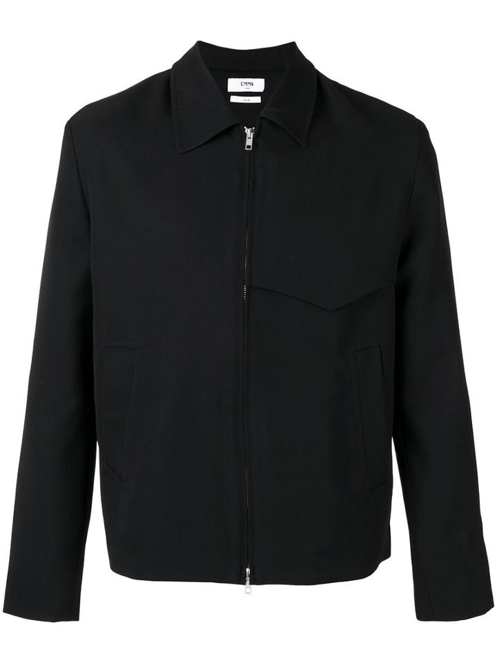 Cmmn Swdn - Wessly Zip Jacket - Men - Wool - 46, Black, Wool