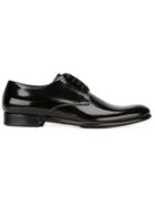Dolce & Gabbana Classic Derby Shoes, Men's, Size: 41, Black, Calf Leather/leather