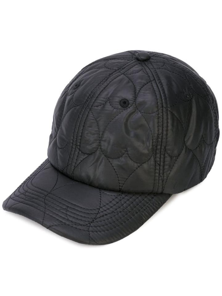 Opening Ceremony Quilted Baseball Cap - Black