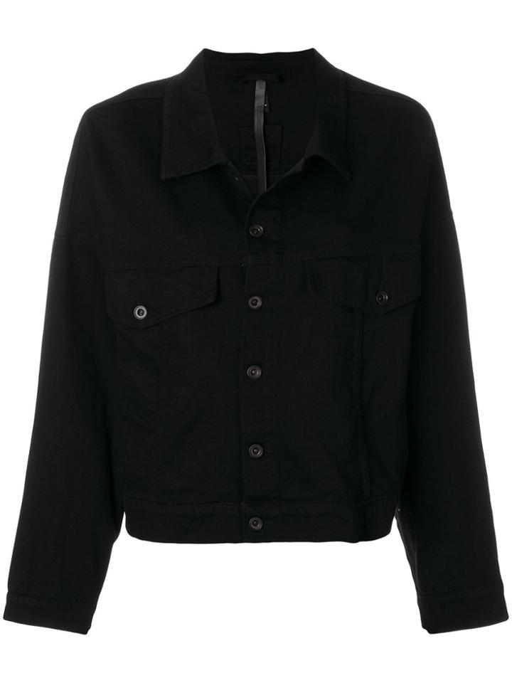 Barbara I Gongini Oversized Denim Jacket - Black