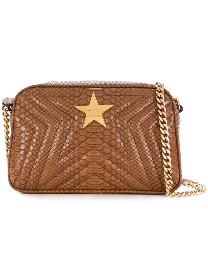 Stella Mccartney Stella Star Shoulder Bag - Brown