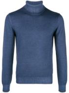 La Fileria For D'aniello Classic Turtleneck Jumper - Blue
