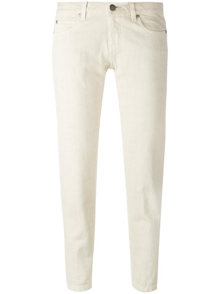 Aspesi Cropped Trousers - Nude & Neutrals