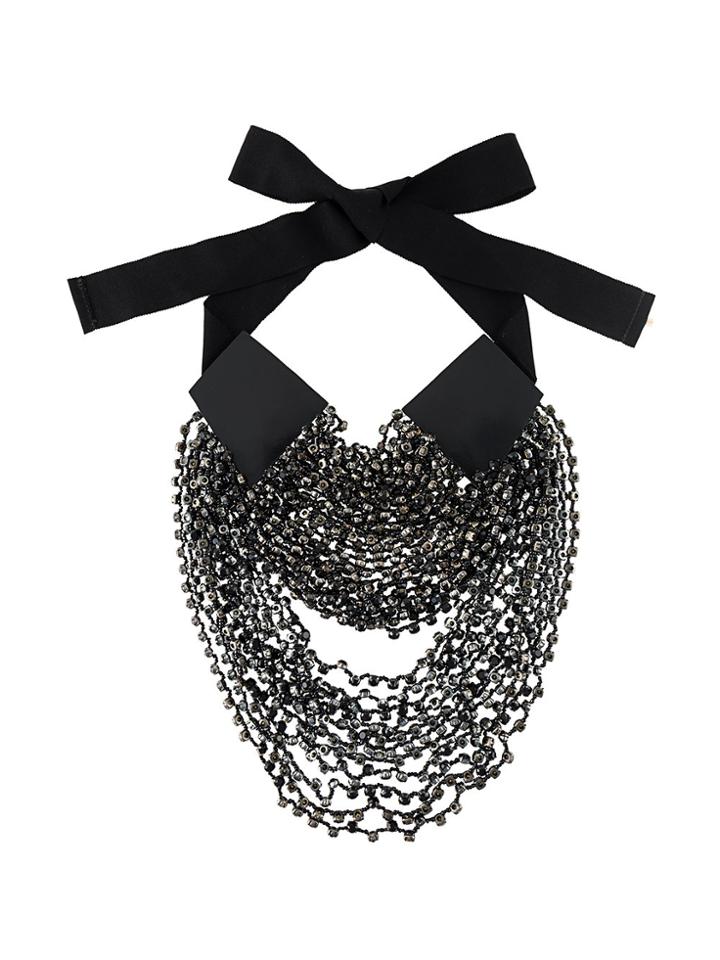 Ann Demeulemeester Layered Beads Long Necklace - Unavailable