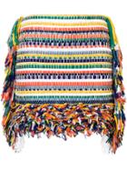 Ports 1961 Fringed Short Skirt - Multicolour