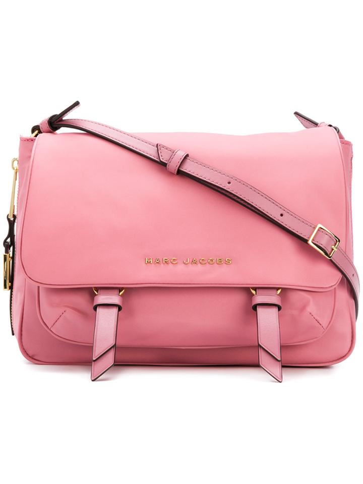 Marc Jacobs Zip That Messenger Bag - Pink & Purple