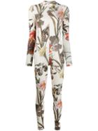 Off-white Floral Body Suit - Neutrals