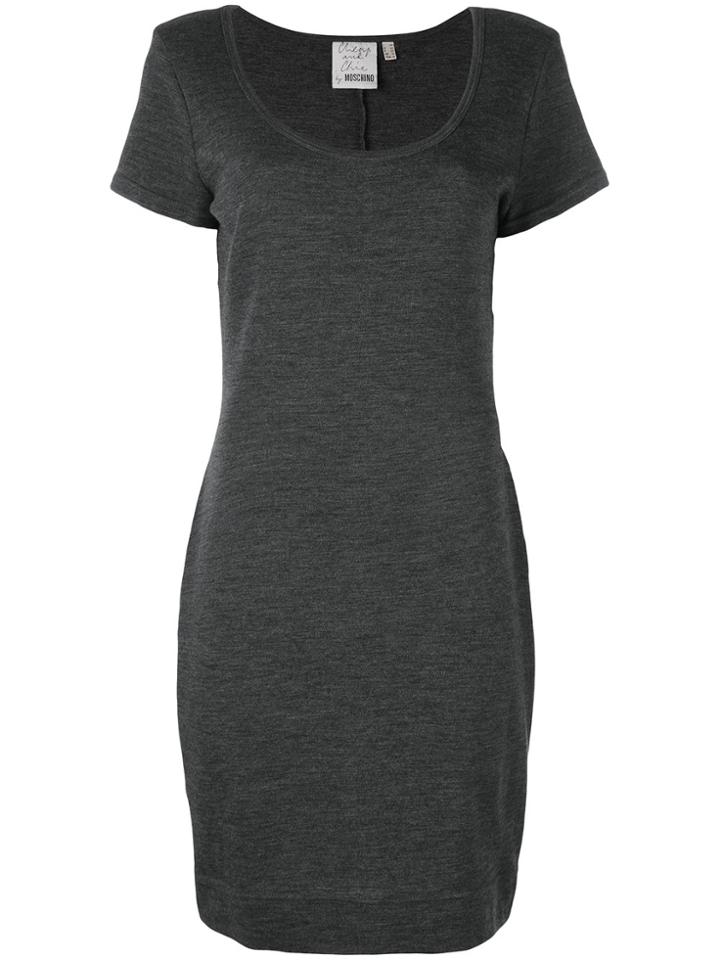 Moschino Vintage T-shirt Dress - Grey