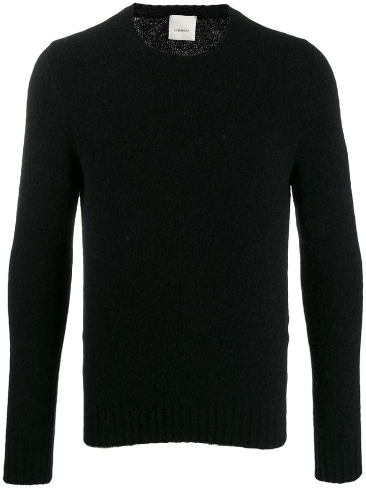 Leqarant Crew Neck Jumper - Black