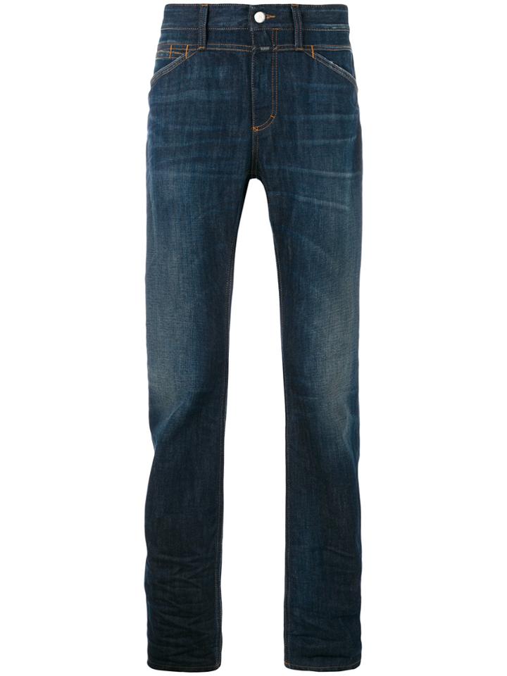 Closed Four Pockets Tapered Jeans - Blue