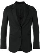 Paul Smith Frogging-trimmed Blazer, Women's, Size: 42, Black, Wool/cupro/viscose