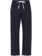 Miu Miu Straight-leg Track Pants - Blue