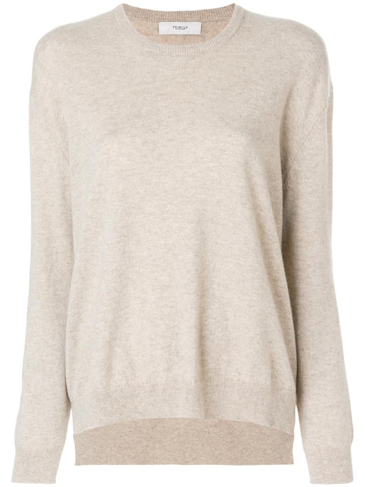 Pringle Of Scotland Round Neck Sweater - Nude & Neutrals