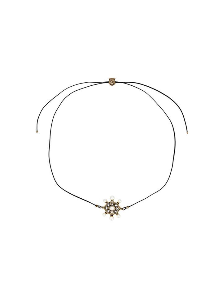 Gucci Embellished Wrap-around Bracelet - Metallic