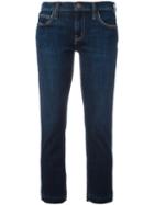 Current/elliott - Bootcut Cropped Jeans - Women - Cotton/polyester/spandex/elastane - 29, Blue, Cotton/polyester/spandex/elastane
